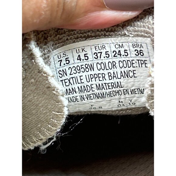 Skechers Womens Madison Ave-Take A Walk Wide Fit Sneakers 7.5 Taupe - Picture 7 of 9